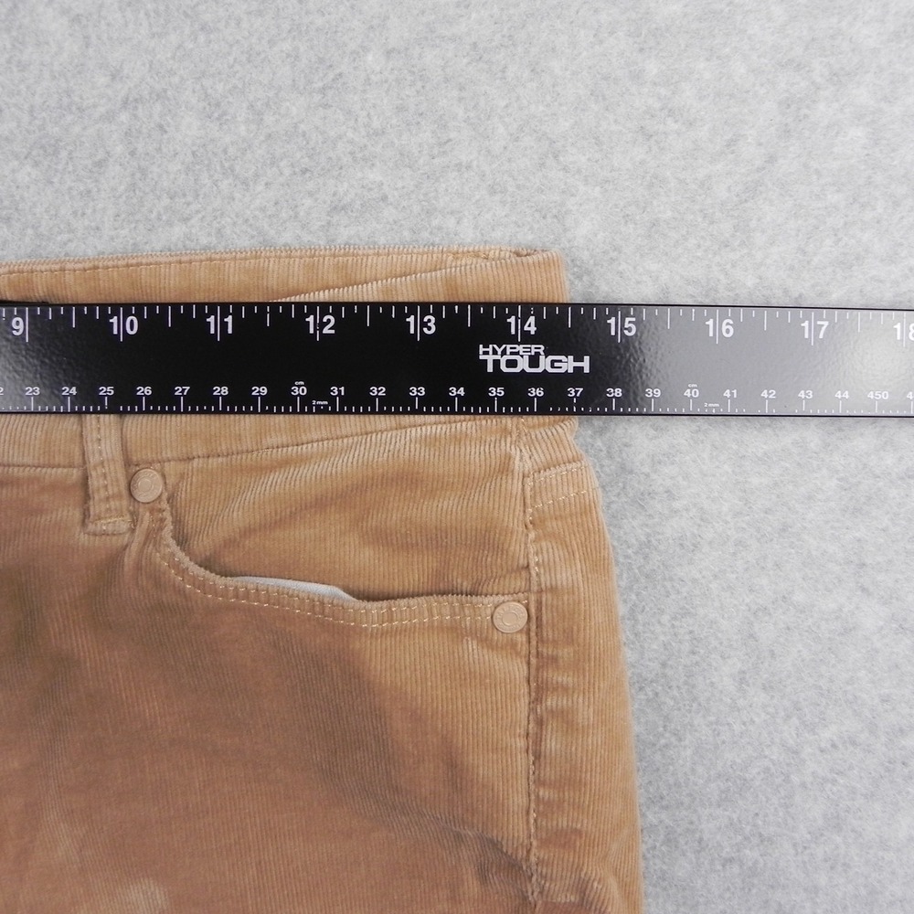 Talbots Jeans Womens 0 Slim Ankle Frayed Hem Flawless Five-Pocket Corduroy Pants - Picture 7 of 12